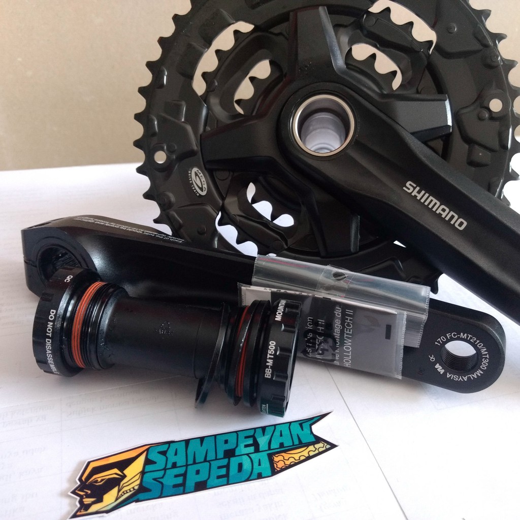 crank shimano altus hollowtech 2