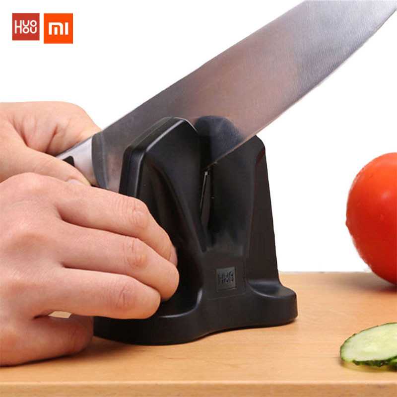 Xiaomi Mijia Huohou Pengasah Pisau Sharpener Tungsten Steel - HU0034