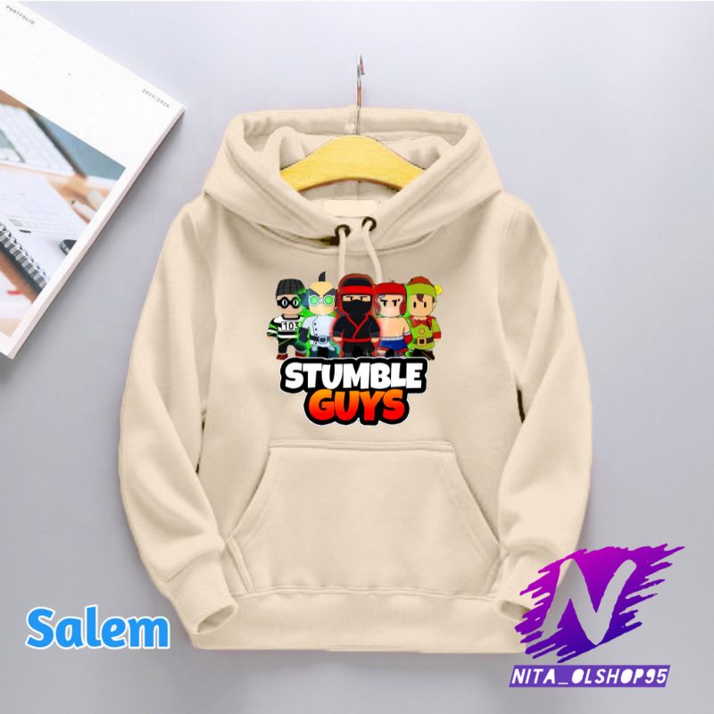 hoodie anak stumble guys karakter terbaru