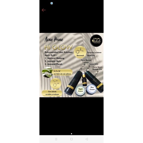 HI GLOW SKINCARE ACNE