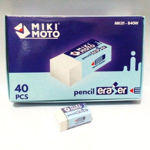 

Penghapus Pensil Miki Moto Putih Penghapus Karet