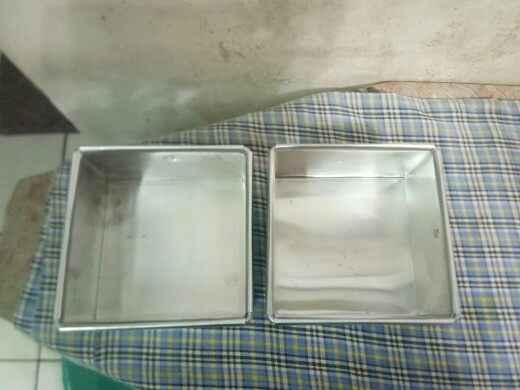 Loyang Aluminium Kotak 12x12x7 Tebal 04