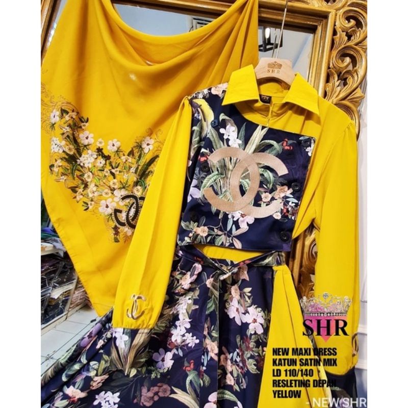 SHR BEST SELLER MAXI DRESS GC ORI 100%