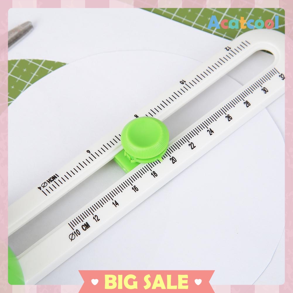 Round Cutting Knife Patchwork Compass Circle Cutter Scrapbooking Cutters