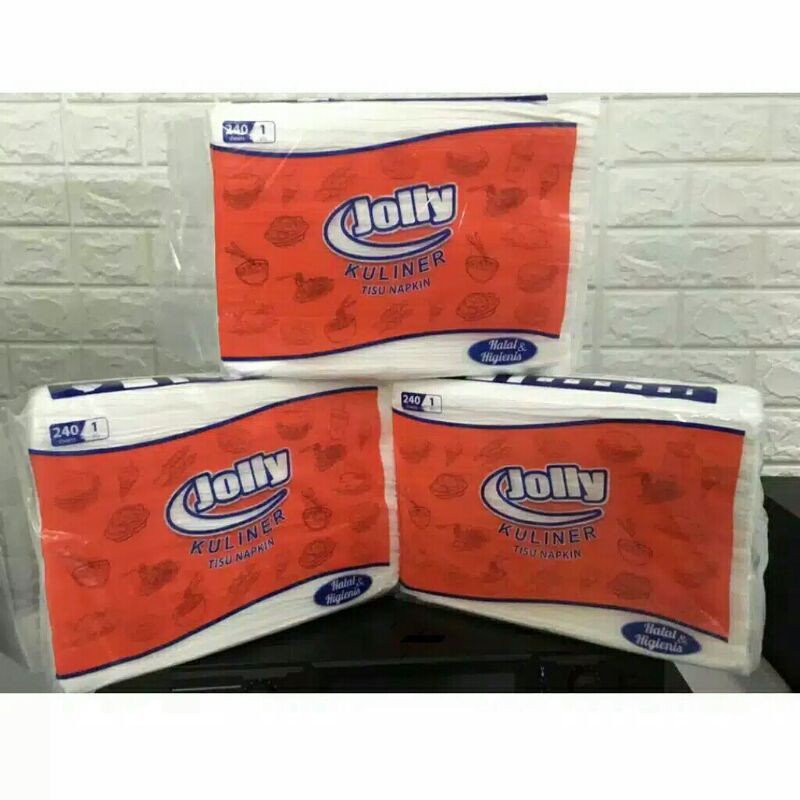 JOLLY KULINER TISU NAPKIN 240SHEET &amp; TISU CORELESS