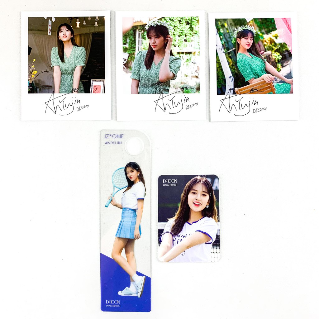 [sharing] IZ*ONE Japan D’ICON DICON Magazine Bookmark / Photocard / Polaroid