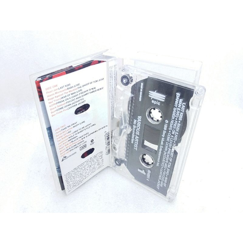 Kaset pita No boundaries rock metal 1999 Kompilasi lagu barat mixtapes