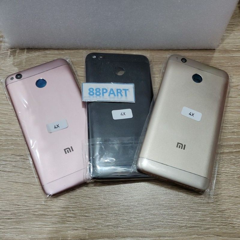 BACKDOOR XIAOM REDMI 4X - TUTUP BATERAI XIAOM REDMI 4X ORI