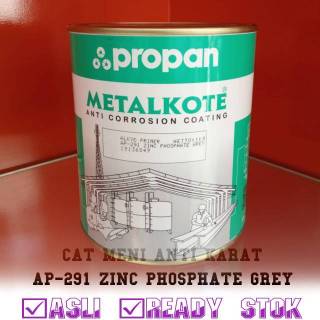  CAT  MENI BESI  ANTI KARAT  AP 291 ZINC PHOSPHATE GREY 1KG P 