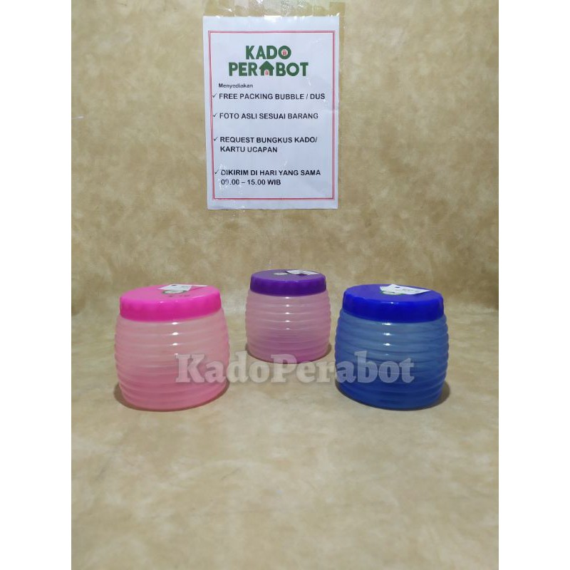 toples SL 500ml - toples plastik sarang madu - toples gelombang