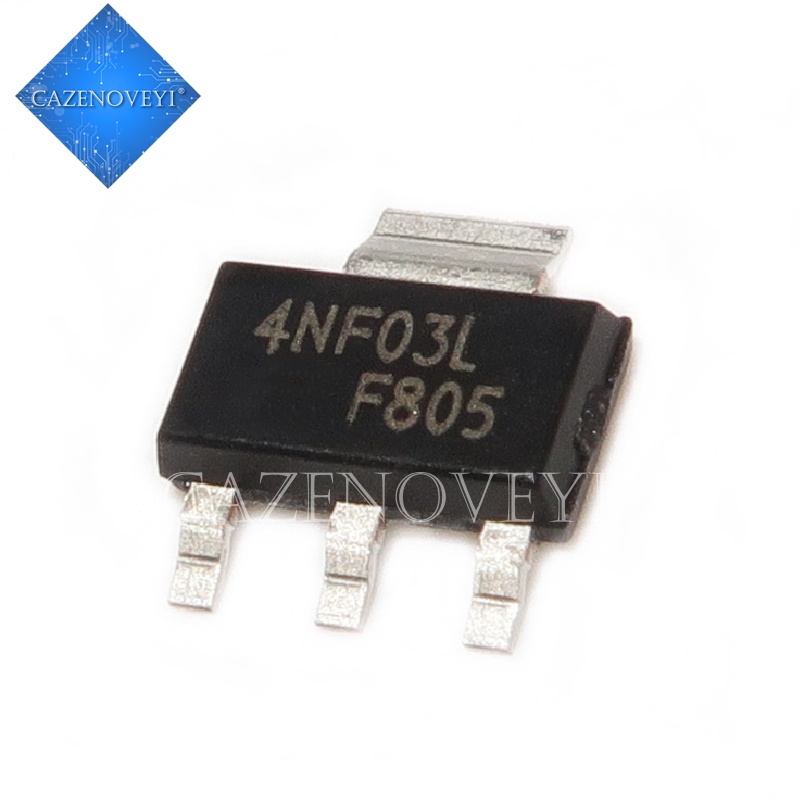 10pcs Ic Stn4Nf03L Sot223 N4Nf03L Sot-223 Stn4Nf03L Mos Smd