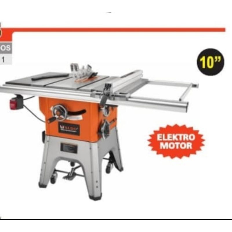Mesin Table Saw aLDO 105 with Stand