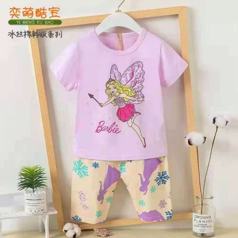 Kubao harga 3 stel. Grosir stelan anak import. celana selutut.