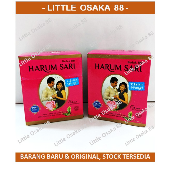 Bedak BB Harum Sari 130 gr (10 sachet @ 13 gr)