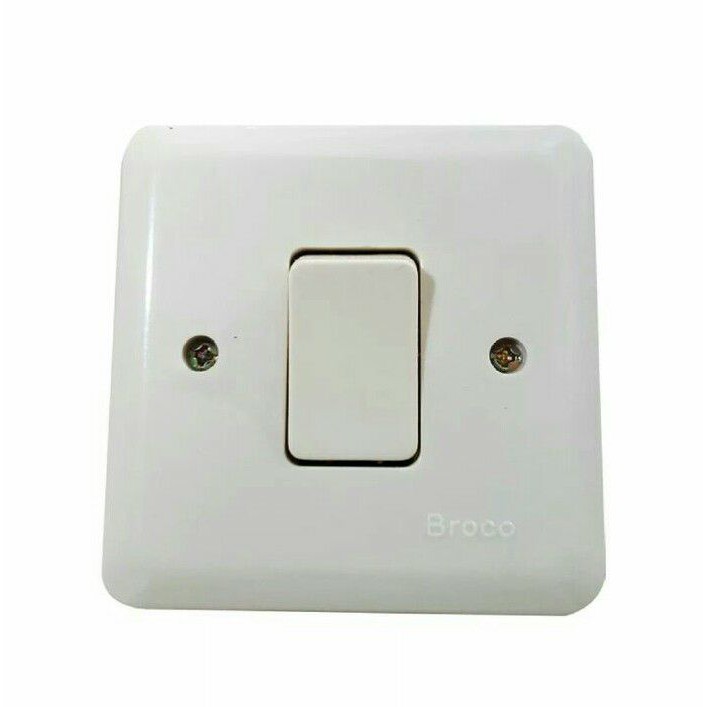 Saklar engkel Saklar tunggal Broco Saklar Broco 6621U Engkel IB Inbow
