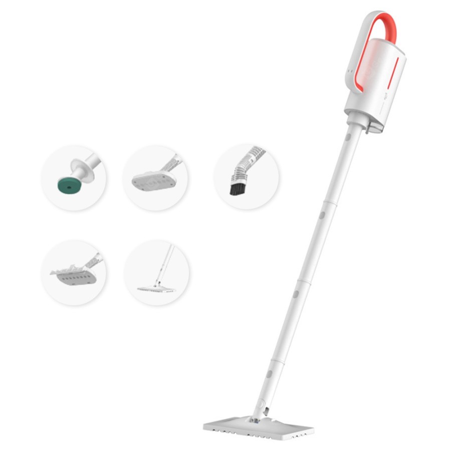 ZQ610 Vacuum Steam Cleaner Multifunction Mop Pel Uap Tongkat Brush