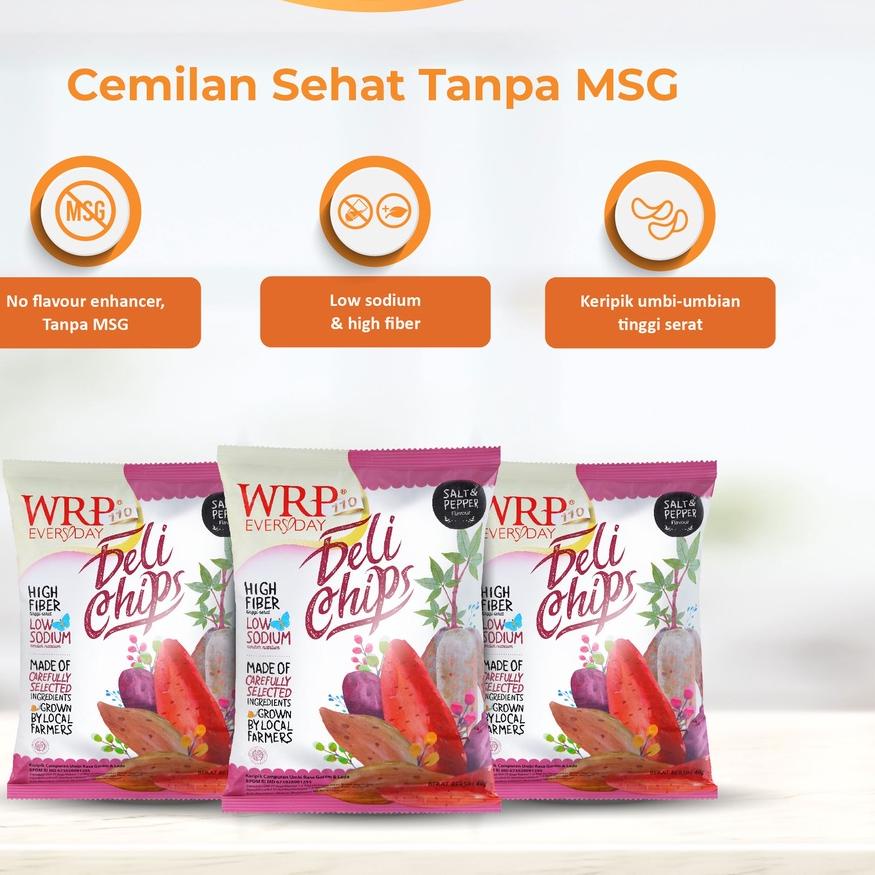 

Ayo Beli WRP Delichips Salt & Pepper 6 X 40 G 66D~