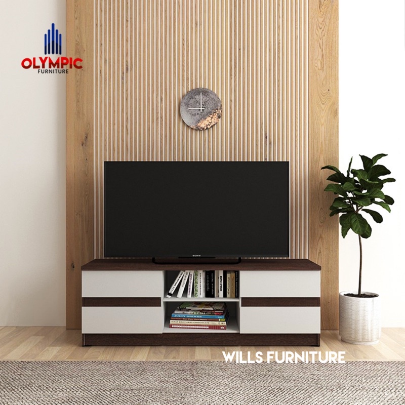 buffet tv rak tv murah olympic