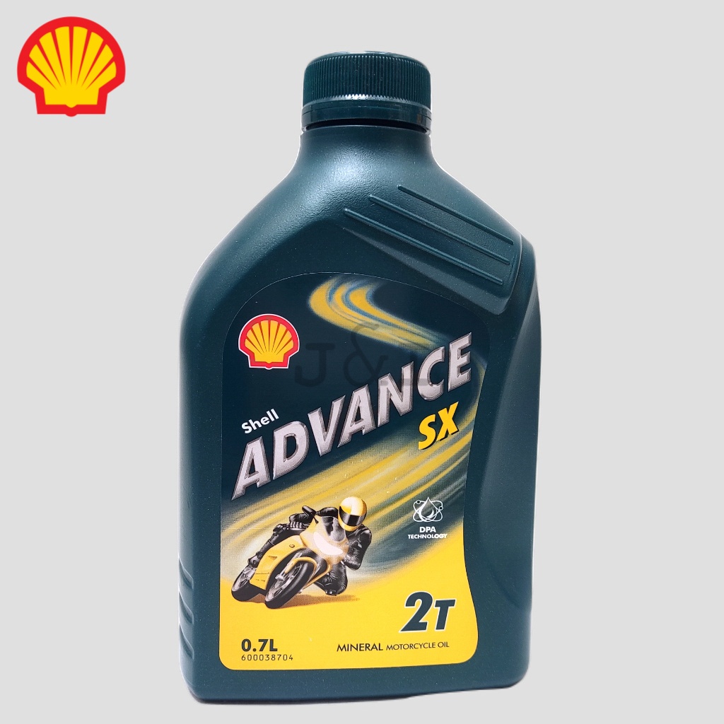 Oli Shell Advance SX 2T JASO FB 0.7 Liter - Oli samping