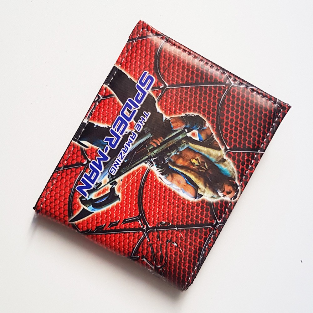 SHOPEE 6.6 SUPER SALE!! COD - Dompet Anak K-4401 Dompet Karakter Superhero Marvel Dompet Lipat Dua 3/4