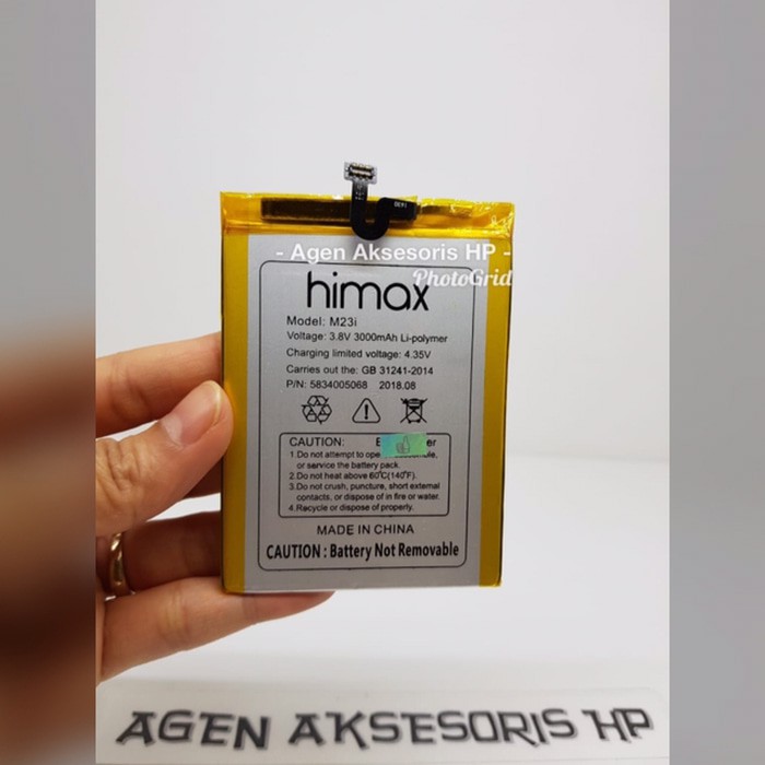 Limited Baterai Himax M32i Batre Himax H3 Plus Himax Batre Himax H3+ ORIGINAL