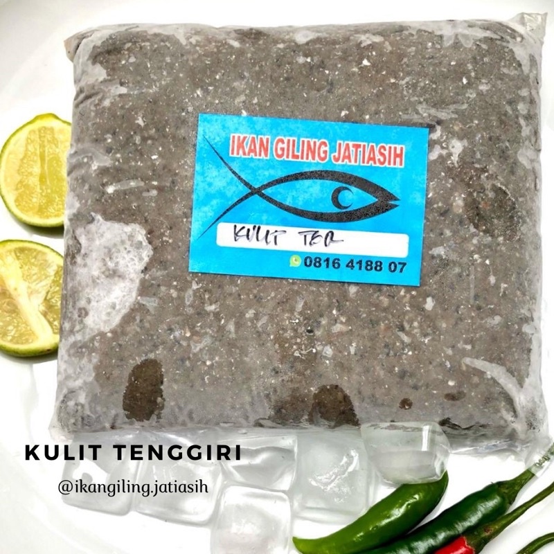 

KULIT IKAN TENGGIRI GILING [SUPER], HIGIENIS DAN HALAL