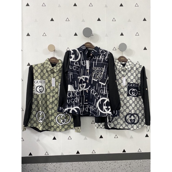 kemeja gucci