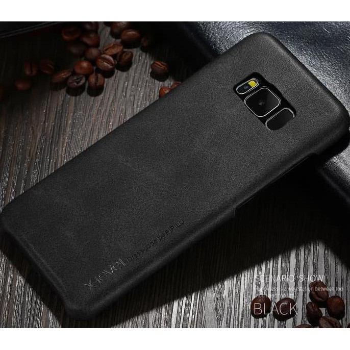X-LEVEL VINTAGE Casing Case HP Samsung S8 edge S8+ plus leather back cover hp