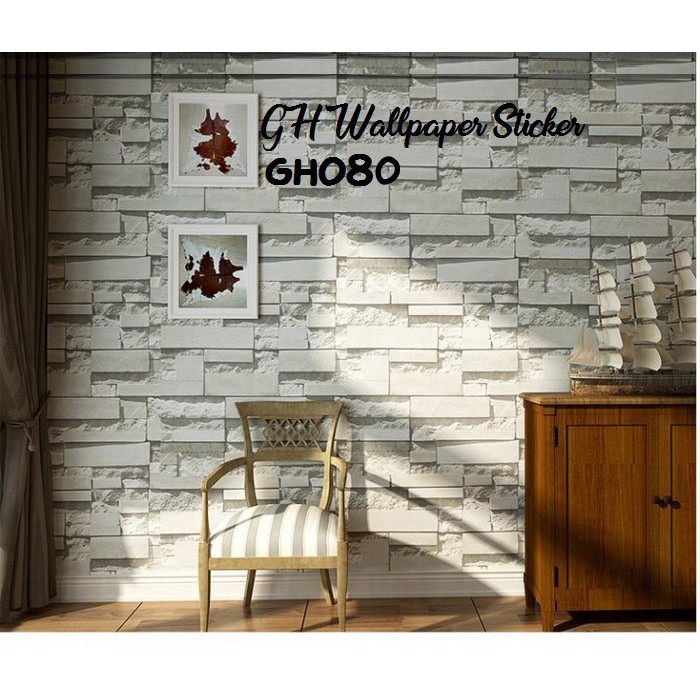 [Wallstiker dinding] 45cm x 10meter new motif | Wallpaper stiker dinding anti air | Solusi dekorasi