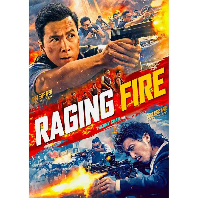 Kaset Film Raging Fire-Film Aksi Donnie Yen Full Movie Terbaru 2021-Kaset Disc Film Action Asia Donn