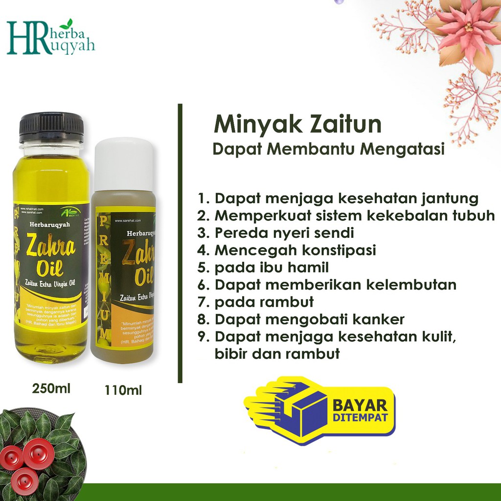 Jual Minyak Zaitun Extra Virgin Oil 100% Asli Original Kualitas Terbaik