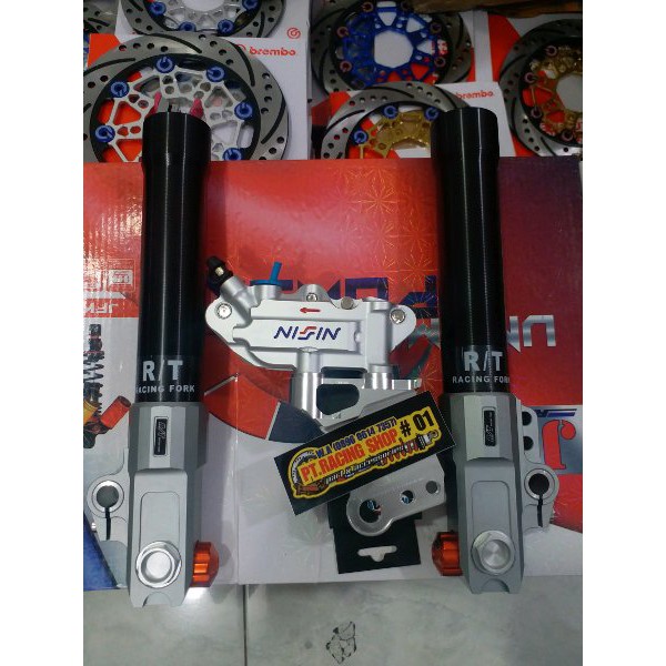 TABUNG SHOCK COPY ORI RT STAGE BEAT PLUS KALIPER MONOBLOK NISSIN