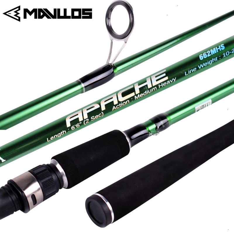 Fishing Rod Bahan Karbon 2 Bagian Ukuran 1 98m 6 Mh Power Lure Berat 10 30g Untuk Memancing Di Laut Shopee Indonesia