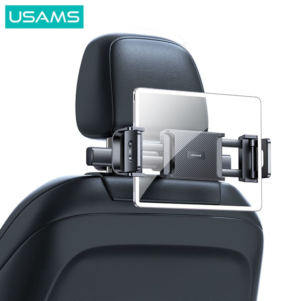 USAMS ZJ068 Car Headrest Holder Phone Tablet Bracket