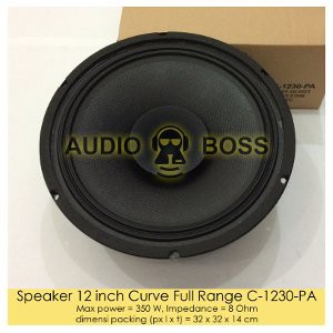 Speaker 12 inch Curve Full Range C 1230 PA   Speaker Curve Full Range C 1230 PA  12 inch   Speaker