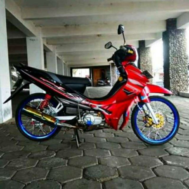 Stiker striping variasi jupiter z burhan grafis terbaru legenda ( malaysia)