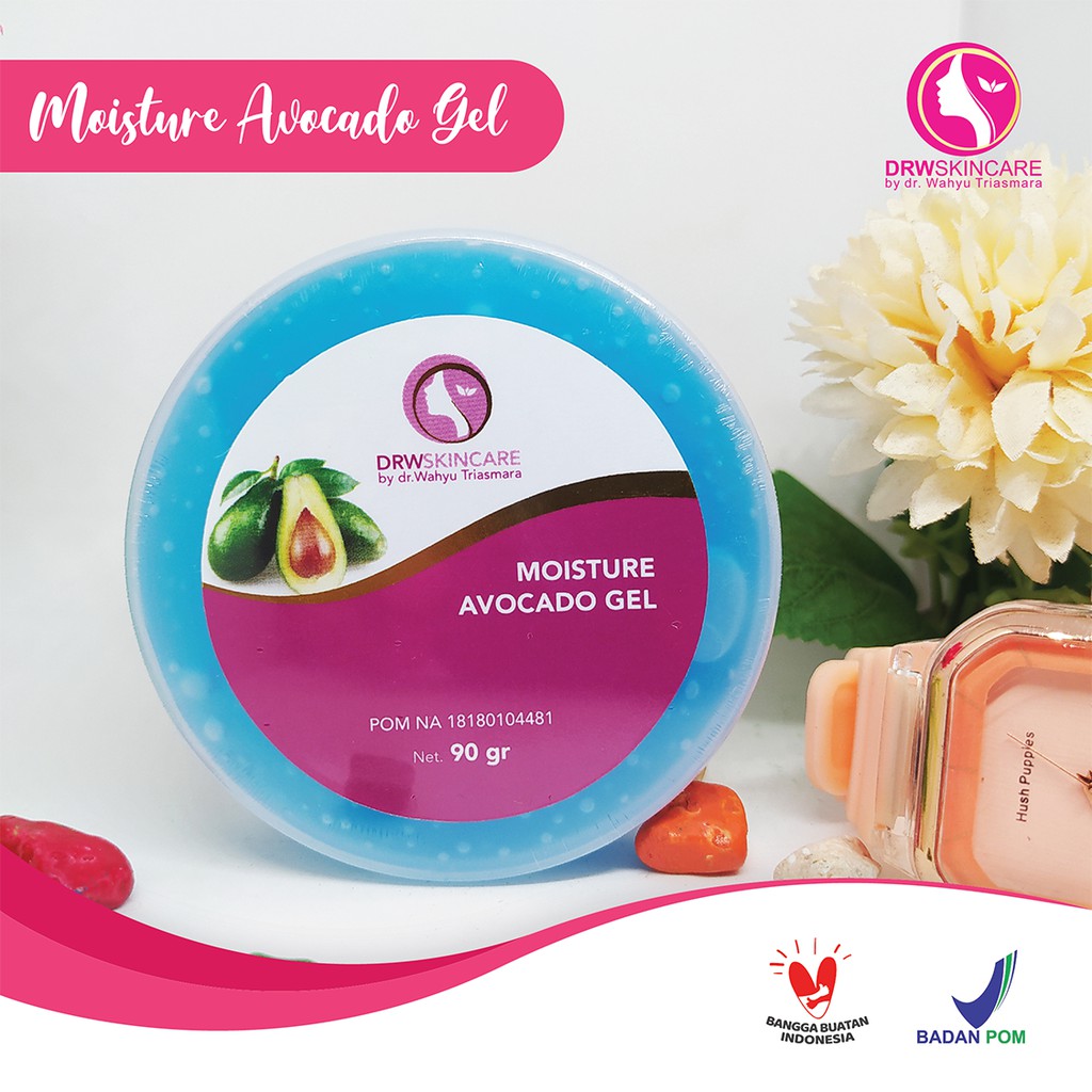 Drwskincare Paket Kecantikan Moisturizer Avocado Gel