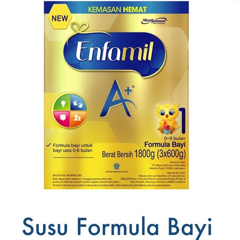 

ENFAMIL A1 1800 GRAM