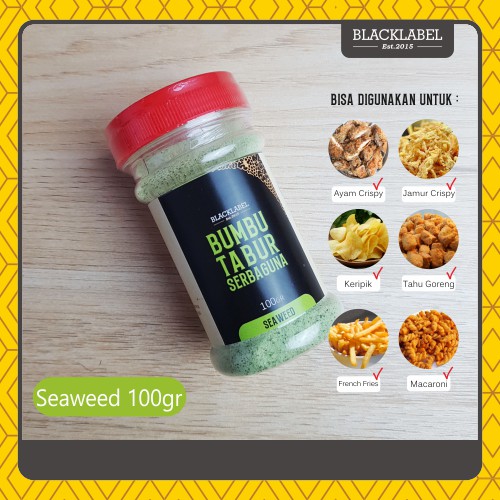 

Bumbu Tabur Seaweed / rumput laut 100 GR