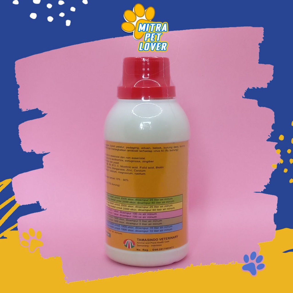 OBAT PEMACU PERTUMBUHAN UNGGAS - RAJAWALI 250 ML ORIGINAL - PEMICU TUMBUH AYAM DAGING TELUR BEBEK BURUNG PET ANIMAL BIRD DUCK CHICKEN - MURAH ASLI GARANSI BERKUALITAS - HEALTHCARE &amp; VETERINARY TAMASINDO OBAT &amp; VITAMIN TERNAK HEWAN MITRAPETLOVER