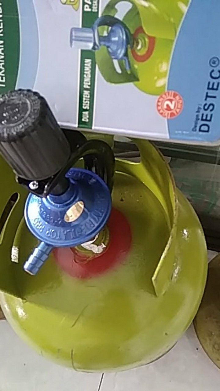 Regulator Destec Non Meter 201s Tekanan Rendah Sistem Putar