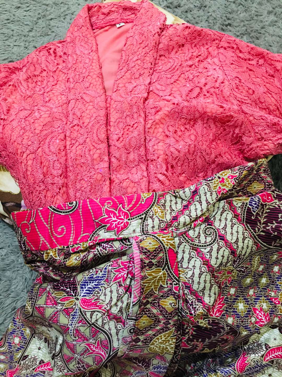 (tbr) Kutubaru Kartini Tunik Brokat Busui Full Furing Keroncongbusana