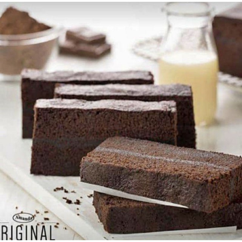 Brownies Amanda Brownies Kukus Original coklat
