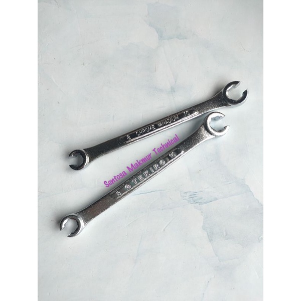 TEKIRO 8 X 10 MM Kunci Pas Nepel Flare Nut Wrench Spanner