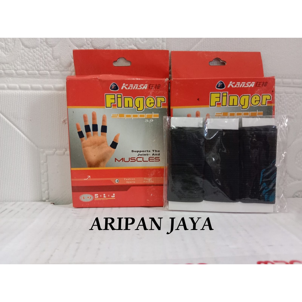 finger support KANSA - Pelindung Jari / Deker Jari / Finger Support Jari Volly / Kiper Futsal / Bask