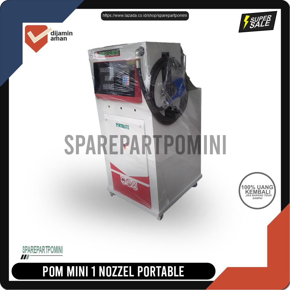Sparepart Pom Mini - Pertamini Digital Satu Nozzel Portable 60 Liter