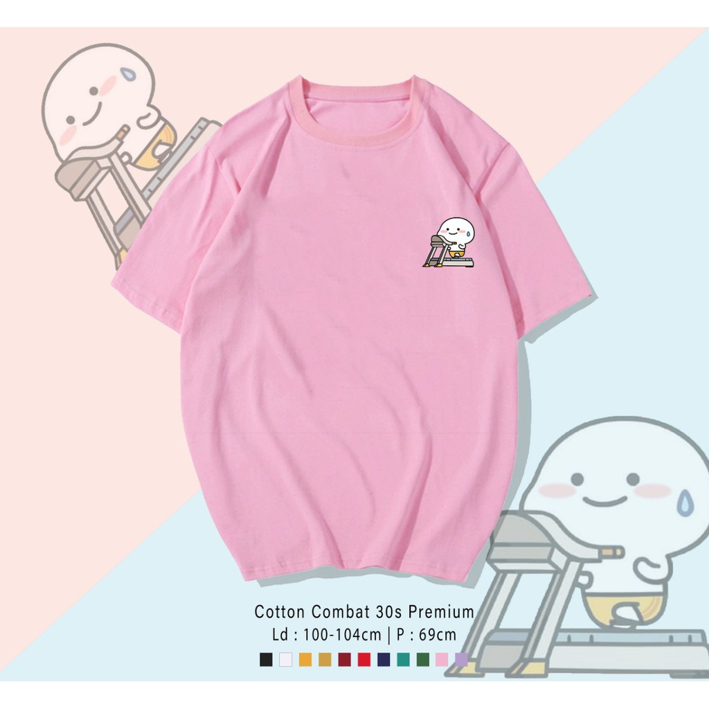 TREDMILL PENTOL LARI KAOS DESIGN DTG HATE PRESS / PREMIUM QUALITY