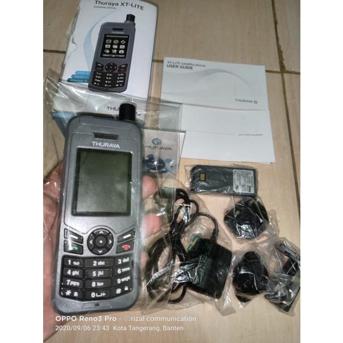 Satelit Hp Satelite Thuraya Xt Lite Second - Free Kartu Thuraya Garansi Toko