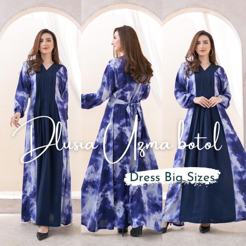 Daster Arab Dlusia Uzma Jumbo by Dlusia Original