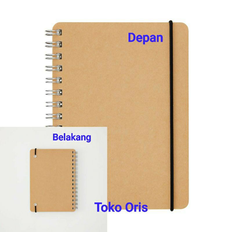 

Notebook Dotted A6 70sheet Muji || Buku Tulis Titik-titik